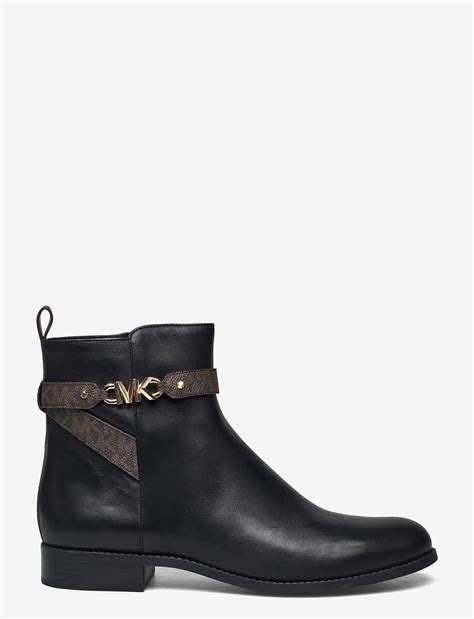 michael kors black flat boots.